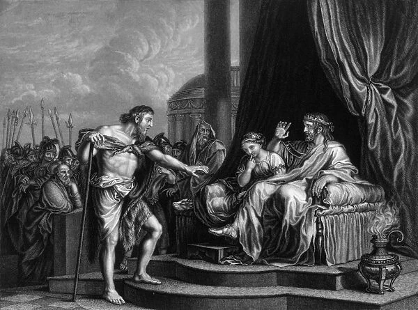 Herod being reproved by him... shut up John in prison, mid 19th century. Creator
