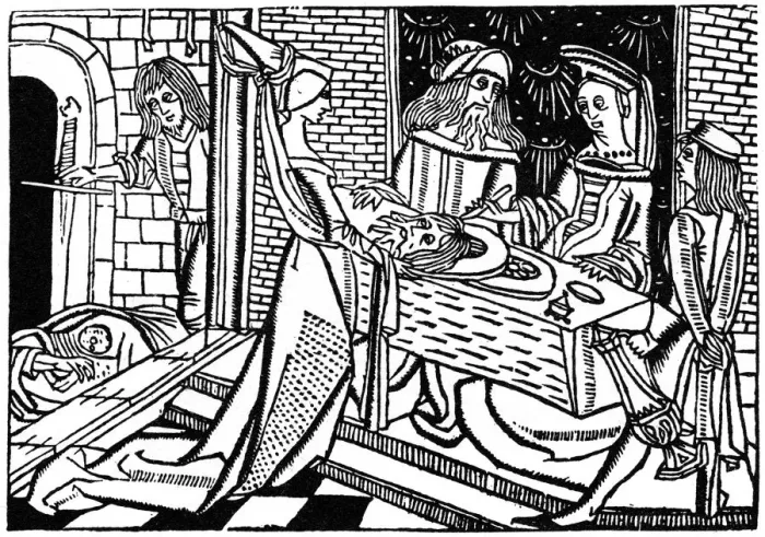 Framed Print : Herodias with the head of John the Baptist, 1488 (1964) Framed Print : Herodias with the head of John the Baptist, 1488 (1964)