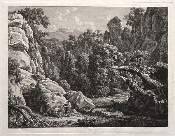 Heroic Landscape: Landscape with the Temptation of Christ, 1799