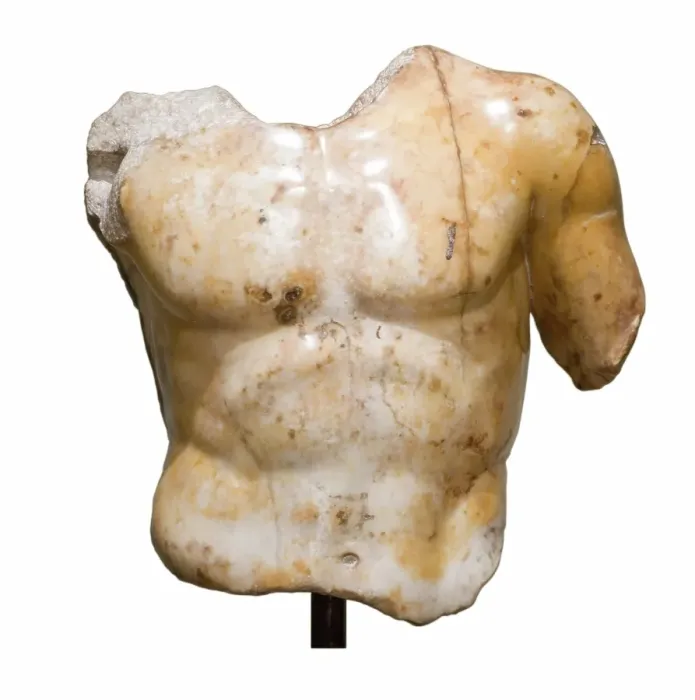 Framed Print : Heroic Torso, 1st century BC. Creator: Unknown Framed Print : Heroic Torso, 1st century BC. Creator: Unknown