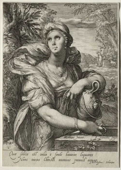 Framed Print : Heroines of the New Testament. Creator: Jan Saenredam (Dutch, 1565-1607) Framed Print : Heroines of the New Testament. Creator: Jan Saenredam (Dutch, 1565-1607)
