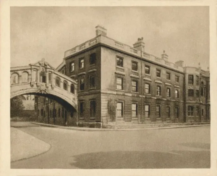 Framed Print : Hertford College, Oxford, 1923 Framed Print : Hertford College, Oxford, 1923