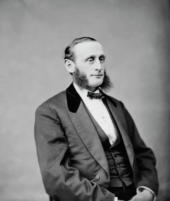 Framed Print : Hervey Chittenden Calkin of New York, between 1860 and 1875. Creator: Unknown Framed Print : Hervey Chittenden Calkin of New York, between 1860 and 1875. Creator: Unknown