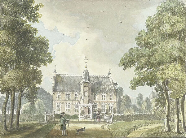Het Huis Hunder at Twello, 1744. Creator: Jan de Beyer