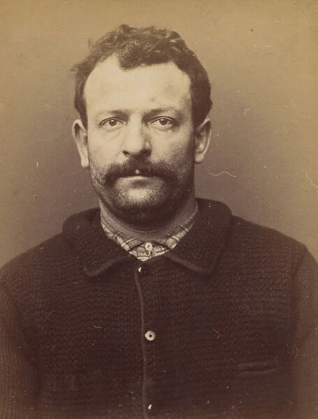 Heurteaux. Auguste. 31 ans, ne a Paris Xe. Polisseur. Anarchiste. 3  /  3  /  94. 1894