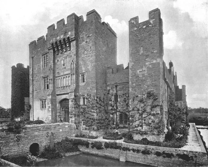 Framed Print : Hever Castle, Kent, 1894. Creator: Unknown Framed Print : Hever Castle, Kent, 1894. Creator: Unknown