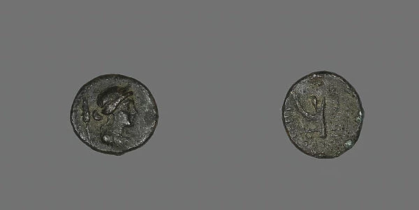 Hexas (Coin) Depicting the Goddess Demeter, after 241 BCE. Creator: Unknown