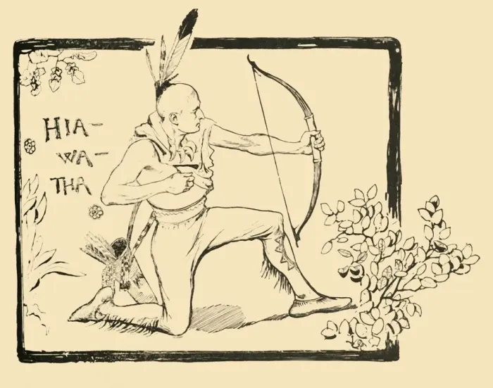 Framed Print : Hiawatha, 1882. Creator: Unknown Framed Print : Hiawatha, 1882. Creator: Unknown