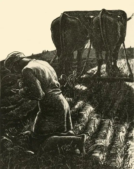 Framed Print : The Hidden Treasure, 1864, (1928). Creator: Dalziel Brothers Framed Print : The Hidden Treasure, 1864, (1928). Creator: Dalziel Brothers