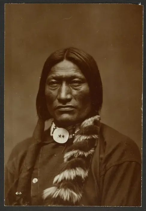 Framed Print : High Bear, Ogallalla sic Sioux, 1878-1883. Creator: Laton Alton Huffman Framed Print : High Bear, Ogallalla sic Sioux, 1878-1883. Creator: Laton Alton Huffman