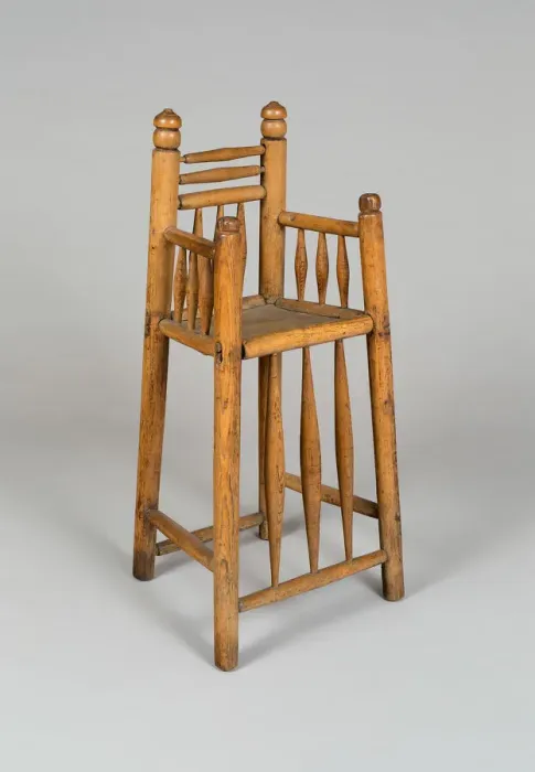 Framed Print : High Chair, 1640 / 70. Creator: Unknown Framed Print : High Chair, 1640 / 70. Creator: Unknown