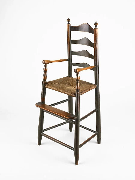 High Chair, 1740  /  75. Creator: Unknown