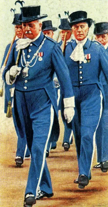 Framed Print : High Constables and Guard of Honour of Holyroodhouse, 1937. Creator: Unknown Framed Print : High Constables and Guard of Honour of Holyroodhouse, 1937. Creator: Unknown
