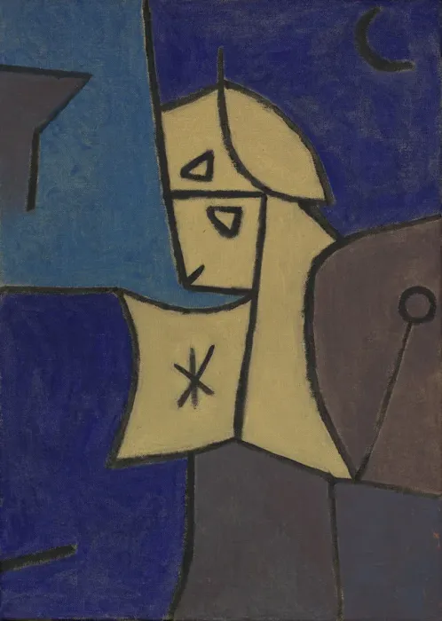 Framed Print : High Guardian (Hoher Wachter), 1940. Artist: Klee, Paul (1879-1940) Framed Print : High Guardian (Hoher Wachter), 1940. Artist: Klee, Paul (1879-1940)