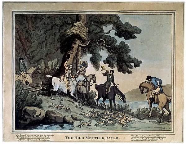 The High Mettled Racer, 1789. Artist: Thomas Rowlandson