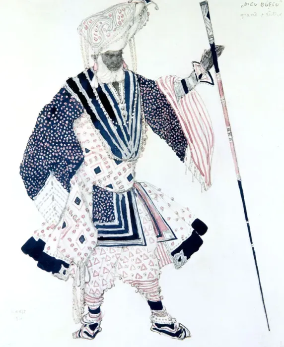Framed Print : The High Priest (Le Grand Pretre), ballet costume design, 1911. Artist: Leon Bakst Framed Print : The High Priest (Le Grand Pretre), ballet costume design, 1911. Artist: Leon Bakst