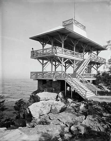 High Rock Observatory, near Pen Mar Park, Maryland, between 1900 and 1910. Creator: Unknown