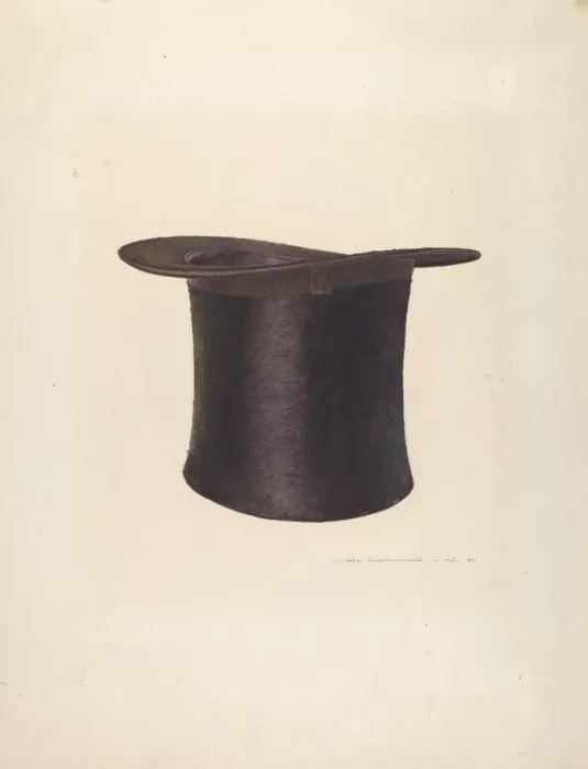 Framed Print : High Silk Hat, 1935 / 1942. Creator: John Swientochowski Framed Print : High Silk Hat, 1935 / 1942. Creator: John Swientochowski