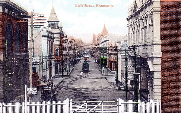 High Street, Fremantle, Australia, c1900s