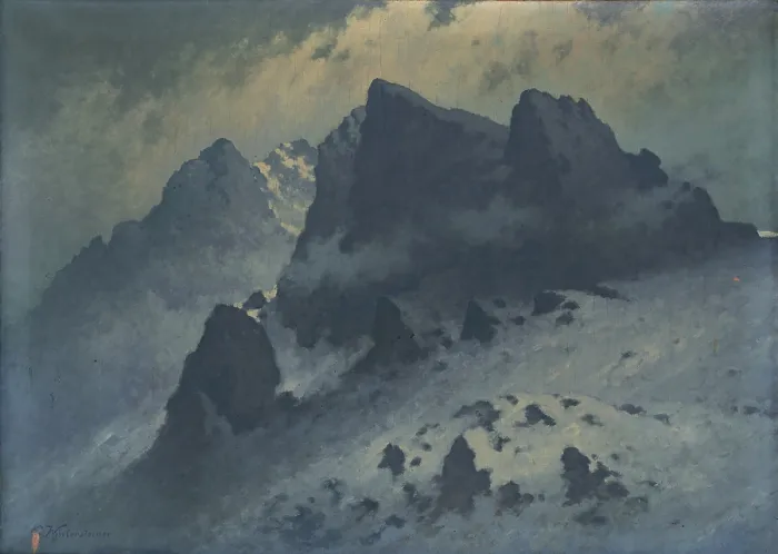 Framed Print : High Tatras, c1914. Creator: Gustav Wintersteiner Framed Print : High Tatras, c1914. Creator: Gustav Wintersteiner