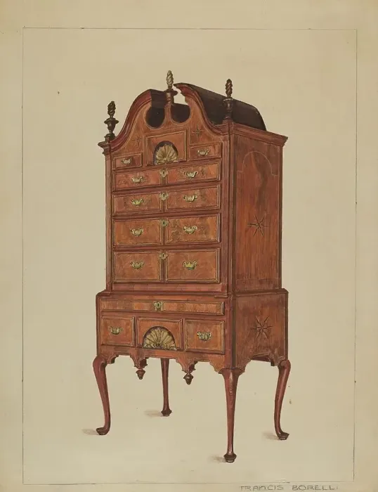 Framed Print : Highboy, 1936. Creator: Francis Borelli Framed Print : Highboy, 1936. Creator: Francis Borelli