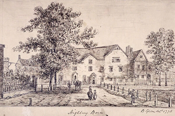 Highbury Barn, Islington, London, 1770