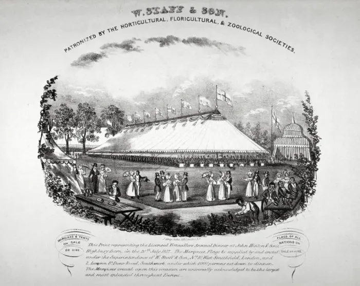 Framed Print : Highbury Barn, Islington, London, 1837. Artist: F Alvey Framed Print : Highbury Barn, Islington, London, 1837. Artist: F Alvey