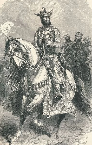 His Highness the Maharajah of Gwalior, 1896