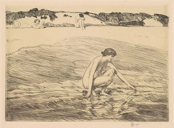 Hight Tide, Montauk, 1922. Creator: Frederick Childe Hassam