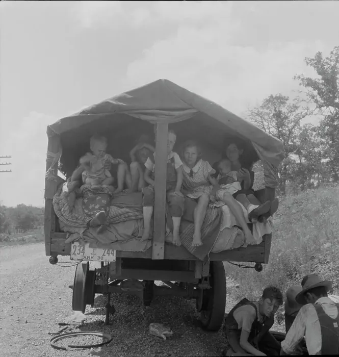 Framed Print : On highway no. 1 of the OK state near Webbers Falls, Muskogee County, Oklahoma, 1938. Creator: Dorothea Lange. On highway no. 1 of the OK state near Webbers Falls, Muskogee County, Oklahoma, 1938. Creator: Dorothea Lange Framed Print : On highway no. 1 of the OK state near Webbers Falls, Muskogee County, Oklahoma, 1938. Creator: Dorothea Lange. On highway no. 1 of the OK state near Webbers Falls, Muskogee County, Oklahoma, 1938. Creator: Dorothea Lange