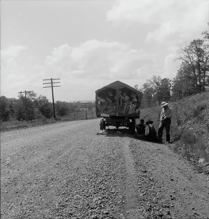 Framed Print : On highway no. 1 of the OK state near Webbers Falls, Muskogee County, Oklahoma, 1938. Creator: Dorothea Lange. On highway no. 1 of the OK state near Webbers Falls, Muskogee County, Oklahoma, 1938. Creator: Dorothea Lange Framed Print : On highway no. 1 of the OK state near Webbers Falls, Muskogee County, Oklahoma, 1938. Creator: Dorothea Lange. On highway no. 1 of the OK state near Webbers Falls, Muskogee County, Oklahoma, 1938. Creator: Dorothea Lange