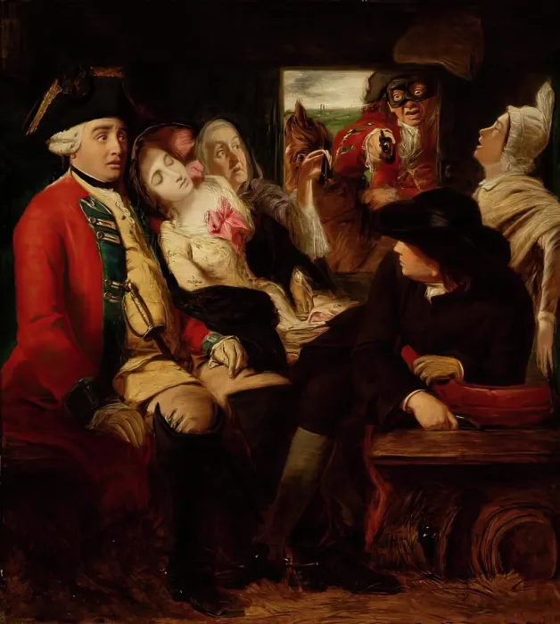 Framed Print : The Highwayman, ex. 1848. Creator: William Powell Frith Framed Print : The Highwayman, ex. 1848. Creator: William Powell Frith