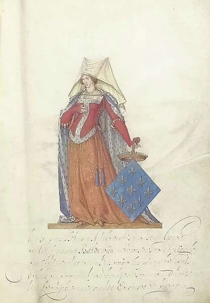 Hildegarde der Franken, c.1600-c.1625. Creator: Nicolaes de Kemp