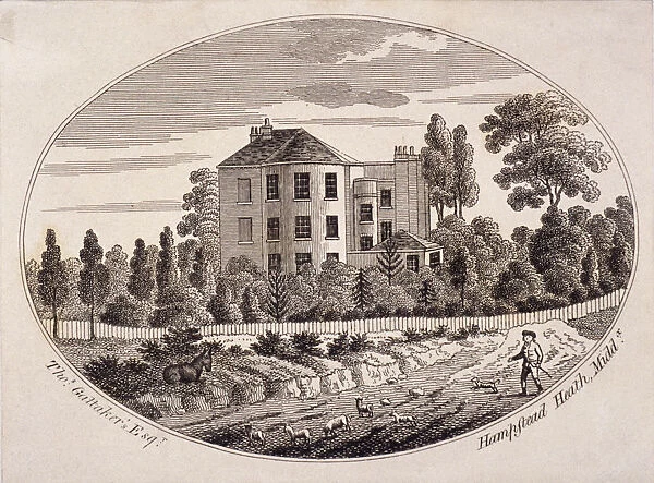 Hill House, Hampstead Heath, Hampstead, London, c1780