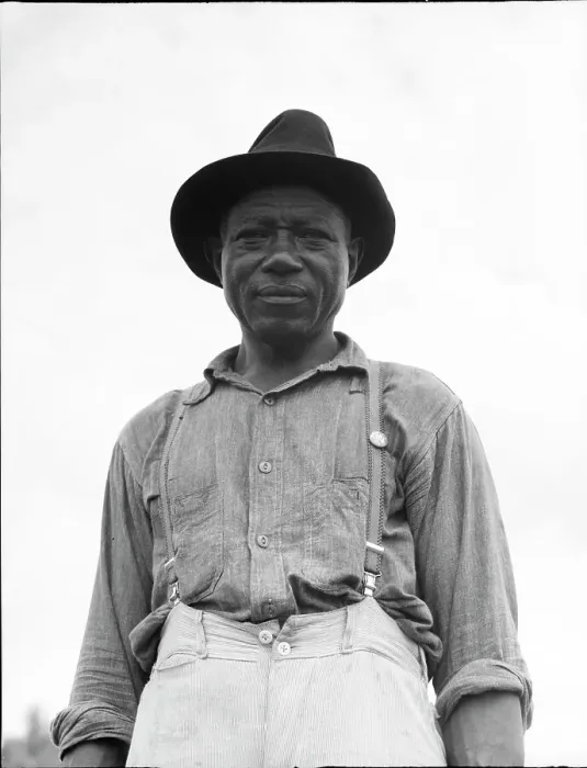 Framed Print : At Hill House, Mississippi - He wears the union button, 1936. Creator: Dorothea Lange Framed Print : At Hill House, Mississippi - He wears the union button, 1936. Creator: Dorothea Lange