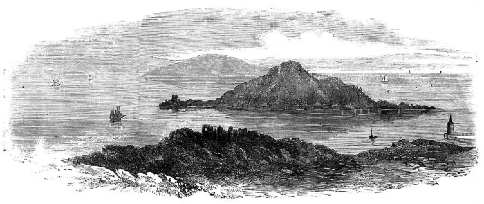 Framed Print : The Hill of Howth, 1858. Creator: Unknown Framed Print : The Hill of Howth, 1858. Creator: Unknown
