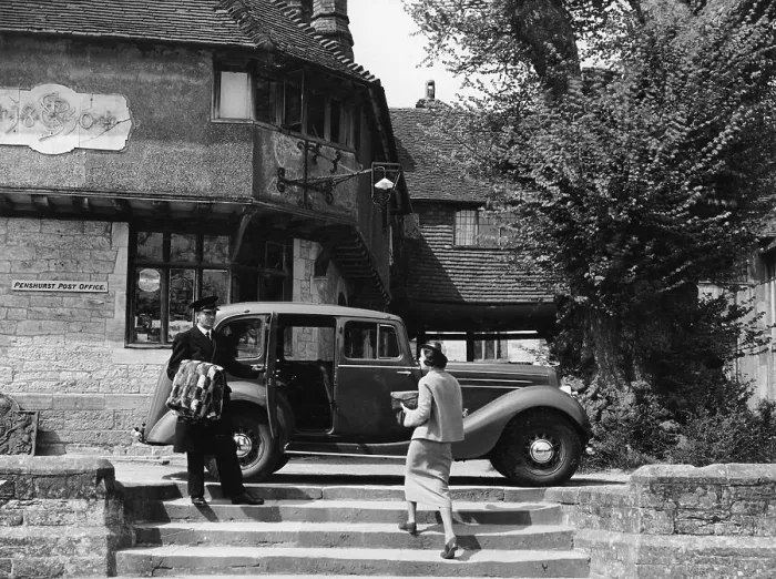 Framed Print : Hillman Hawk, Penshurst, Kent, 1937 Framed Print : Hillman Hawk, Penshurst, Kent, 1937