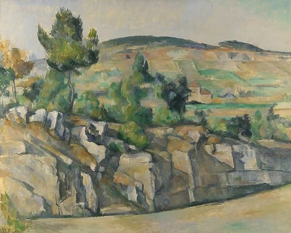 Hillside in Provence, c. 1890. Artist: Cezanne, Paul (1839-1906)