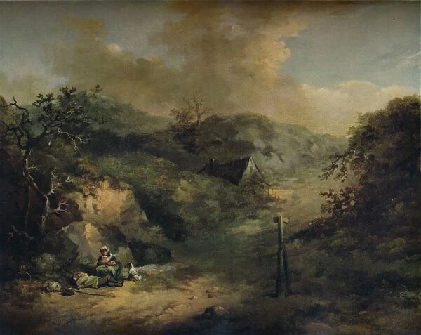 A Hillside with Tramps reposing, c1793. Artist: George Morland