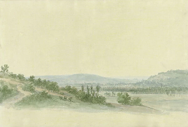 Hilly landscape, 1786-1857. Creator: Abraham Teerlink