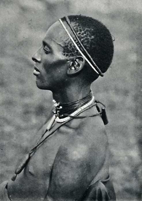 Framed Print : A Hima from Mpororo, Equatorial Africa, west of the Victoria Nyanza, 1912. Artist: Harry Johnston Framed Print : A Hima from Mpororo, Equatorial Africa, west of the Victoria Nyanza, 1912. Artist: Harry Johnston