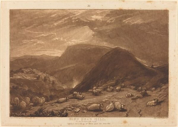 Hind Head Hill, published 1811. Creator: JMW Turner