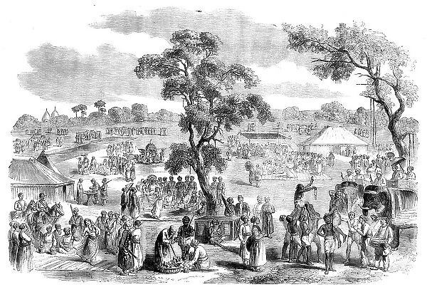 A Hindoo Fair, 1858. Creator: Unknown