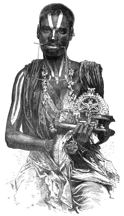 Framed Print : Hindoo Fakir, 1875. Creator: Unknown Framed Print : Hindoo Fakir, 1875. Creator: Unknown
