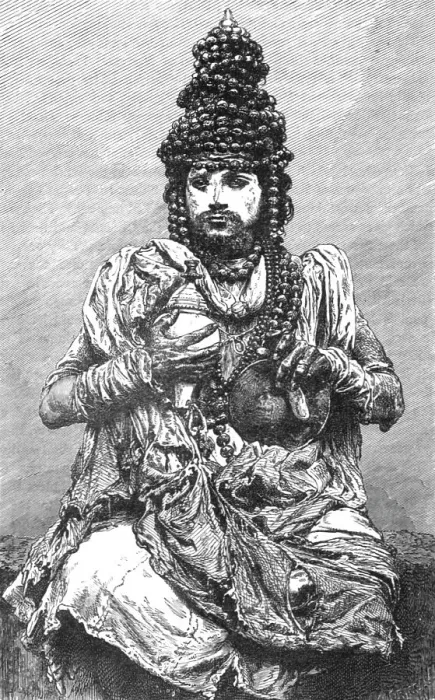 Framed Print : Hindoo Fakir; Notes on the Ancient Temples of India, 1875. Creator: Unknown Framed Print : Hindoo Fakir; Notes on the Ancient Temples of India, 1875. Creator: Unknown