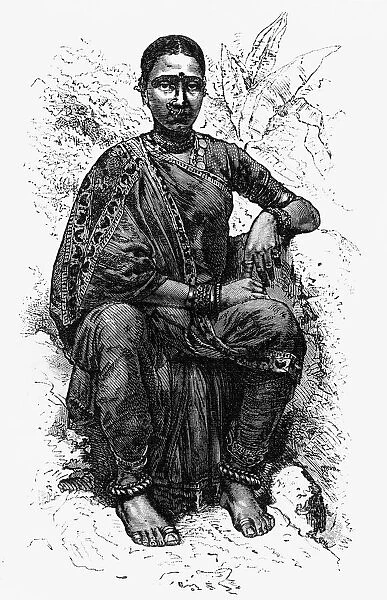 Hindoo Girl, c1891. Creator: James Grant