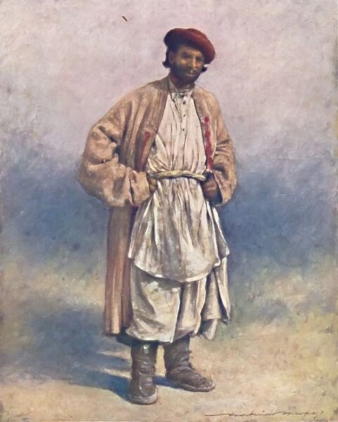 A Hindoo Hill-shepherd of Kashmir, 1903. Artist: Mortimer L Menpes