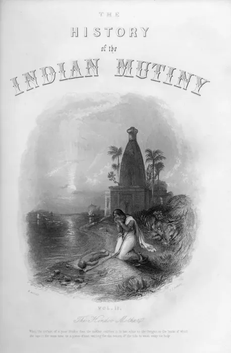Framed Print : The Hindoo Mother, c1860. Artist: EJ Portbury Framed Print : The Hindoo Mother, c1860. Artist: EJ Portbury