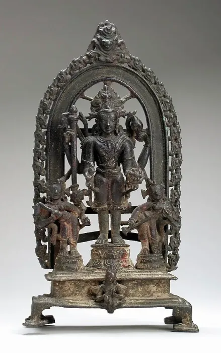 Framed Print : The Hindu God Vishnu, c.1150. Creator: Unknown Framed Print : The Hindu God Vishnu, c.1150. Creator: Unknown