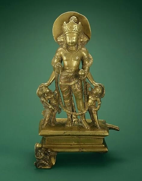 The Hindu God Vishnu, c.850. Creator: Unknown